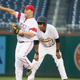 Reps. Steve Scalise (R-LA), and Cedric Richmond (D-LA) at the Congressional Baseball Game in 2016. Scalise is currently in critical condition after a gunman shot at Republican players practicing together Wednesday morning. (Photo: Tom Williams/CQ Roll Call/Getty Images)